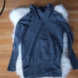 Lucy Charcoal Cowl Neck Sweater sz S